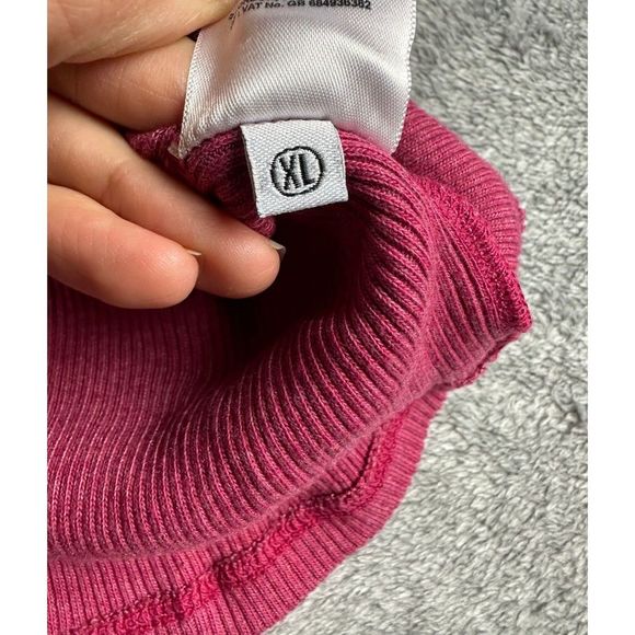 T.La Anthropologie Women's Classic Comfy Top Long Sleeve Fitted Size XL Pink - Picture 8 of 10